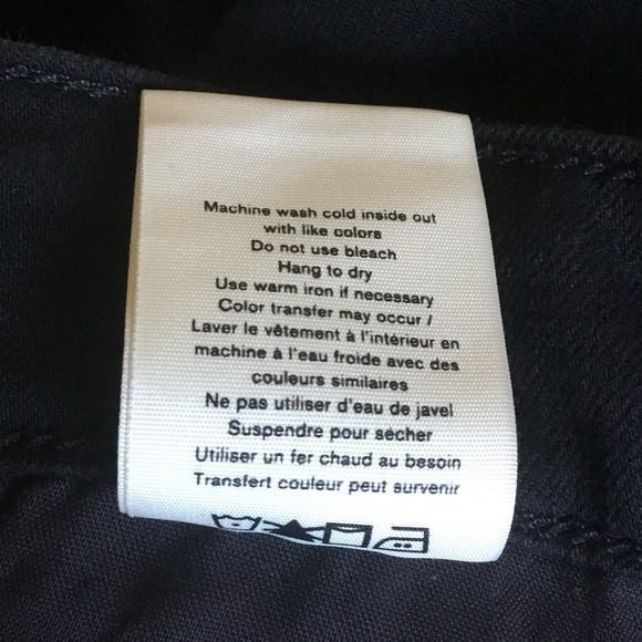 NEW Rag & Bone Nina High Rise Black Ankle Cigarette Jeans - Picture 11 of 13